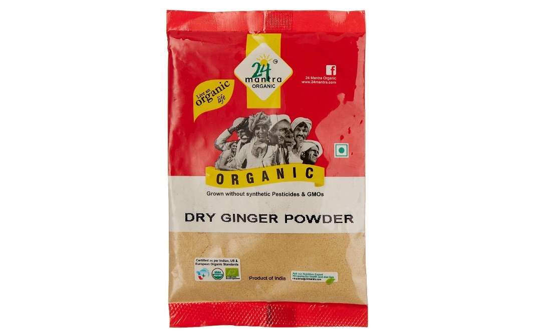 24 Mantra Organic Dry Ginger Powder    Pack  50 grams